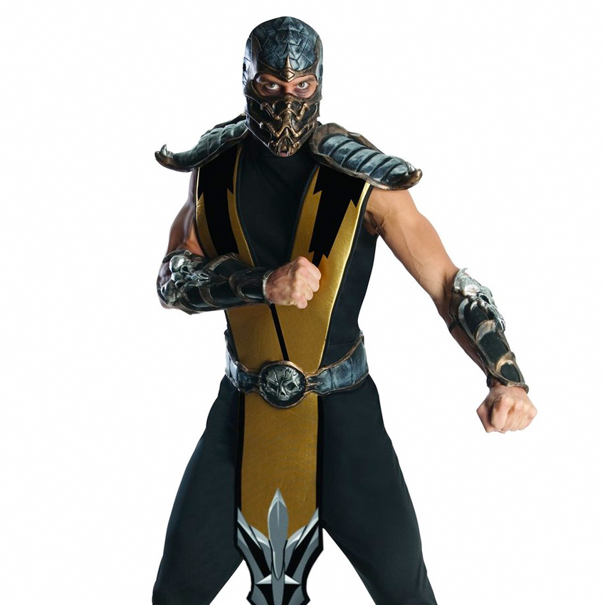 Mortal Kombat Scorpion Adult Costume - ShopBlast - best products ...